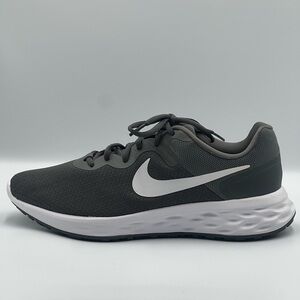 Nike Revolution 6 Next Nature Road Running Gray Black White DC3728-004 Men’s 10